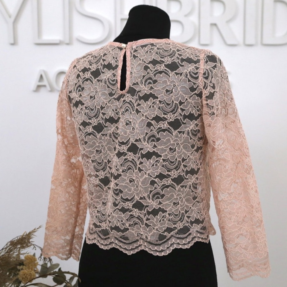 Stylish Bride Atelier lace top with satin cami - Picture 2 of 9